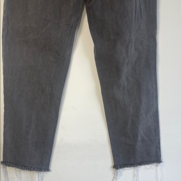 PacSun Black Distressed Straight Leg Jeans - Picture 7 of 8